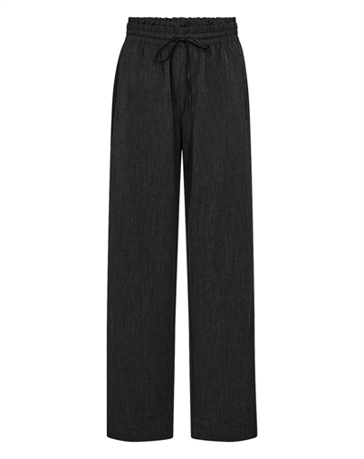 Co'Couture - Susie CC Pullon Bukser - Dark Grey